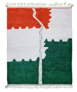 Green And Orange Rug