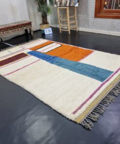 Blue And Orange Rug