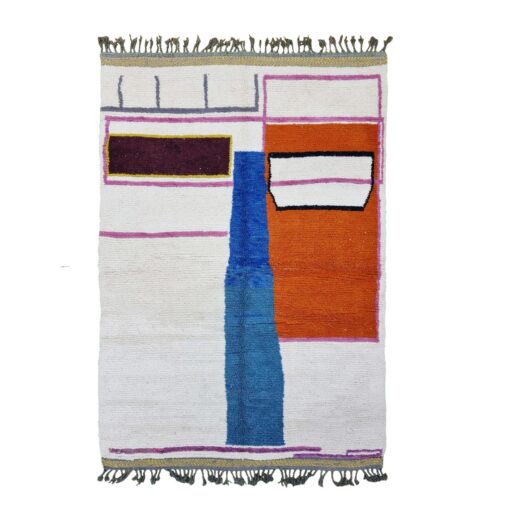 Blue And Orange Rug