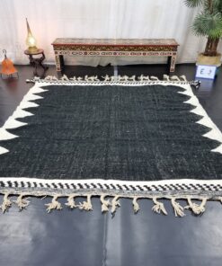 Black And White Rug