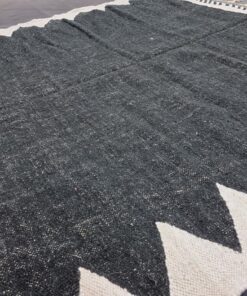 Black And White Rug