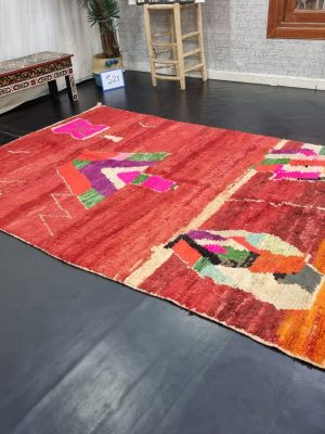 Abstract Red Rug