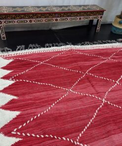 Red Moroccan 6x10 Rug