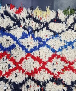 Red And Blue Vintage Rug