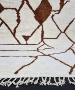 Brown Abstract Rug