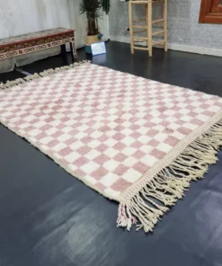 Pale Raspberry Pink Rug