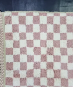 Pale Raspberry Pink Rug