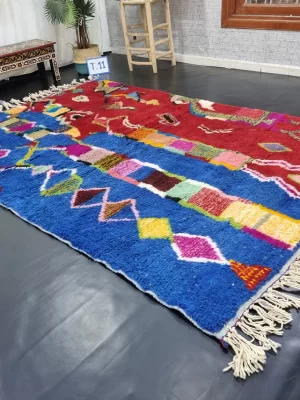 Red And Blue Rug