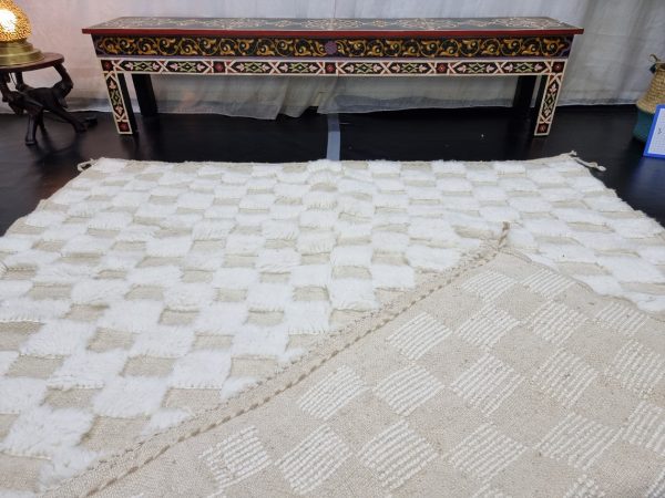 White and Ivory Rug