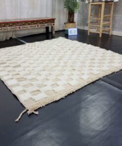 White and Ivory Rug