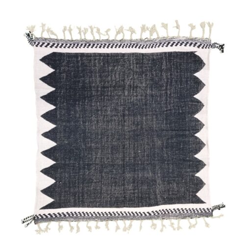 Black And White Rug