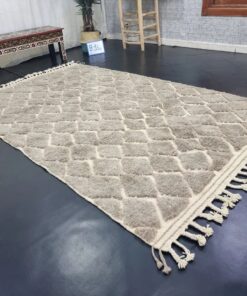 Brown And White Rug