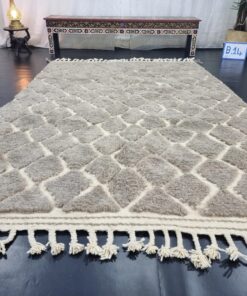 Brown And White Rug