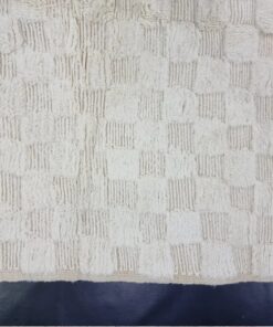 Handwoven White Rug