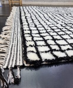 Black And White 7x9 Rug