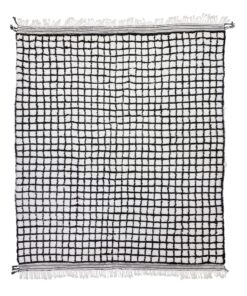 Black And White 7x9 Rug