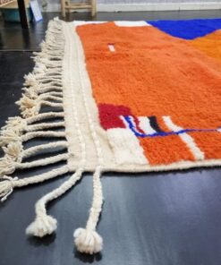 Orange And Blue Rug
