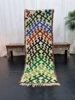 Green And Brown Rug