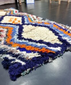 Blue And Orange Rug
