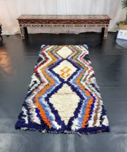 Blue And Orange Rug