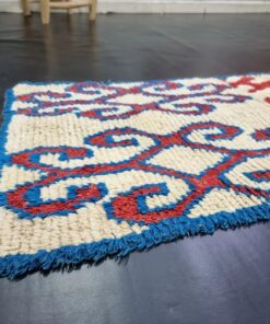 Blue And Red Rug