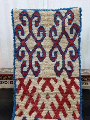 Blue And Red Rug