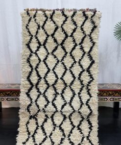 White And Black Rug