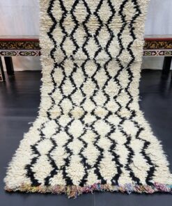 White And Black Rug