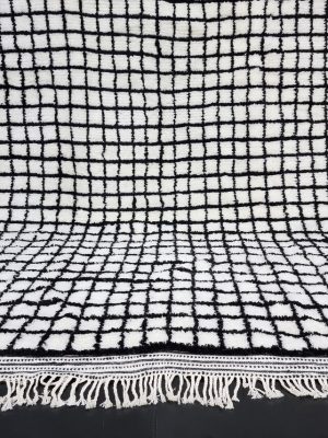 Black And White 7x9 Rug
