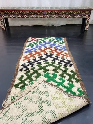 Green And Brown Rug