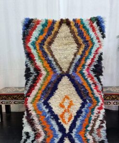Blue And Orange Rug