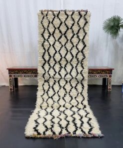 White And Black Rug