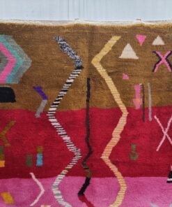 Colorful Wool Geometric Rug