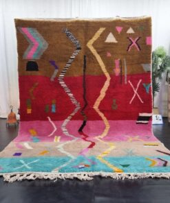 Colorful Wool Geometric Rug