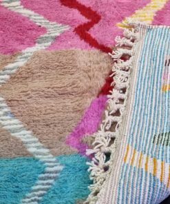 Colorful Wool Geometric Rug
