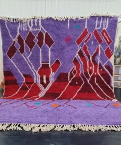 Purple & Red Rug