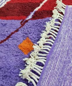 Purple & Red Rug