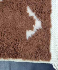 Brown Abstract Rug