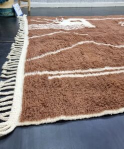 Brown Abstract Rug