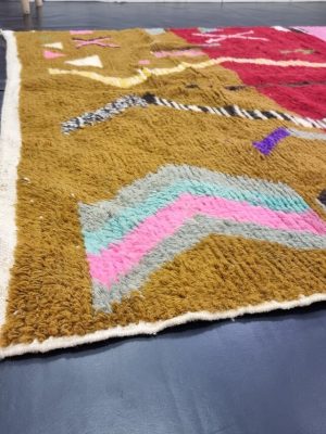 Colorful Wool Geometric Rug