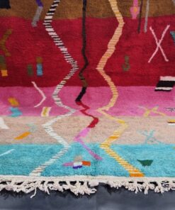 Colorful Wool Geometric Rug