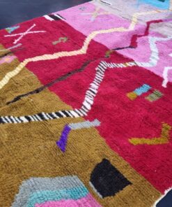 Colorful Wool Geometric Rug