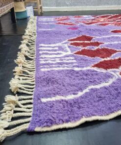 Purple & Red Rug