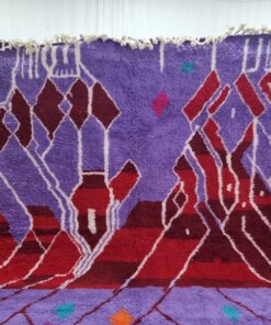 Purple & Red Rug
