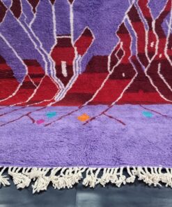 Purple & Red Rug