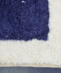 Yellow & Dark Blue Rug
