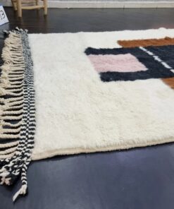 Brown And White Rug