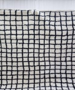 Black And White Checkered Rug