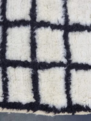Black And White Checkered Rug