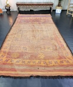 Faded Red & Orange Rug